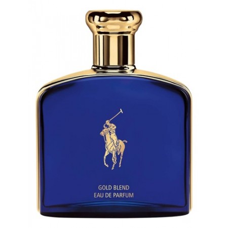 Polo gold bleu